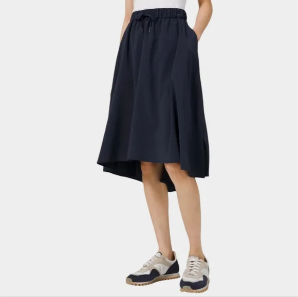 Lululemon Time to Flounce Skirt Size 4 Black Balletcore Athletic Tennis Run - Picture 2 of 11